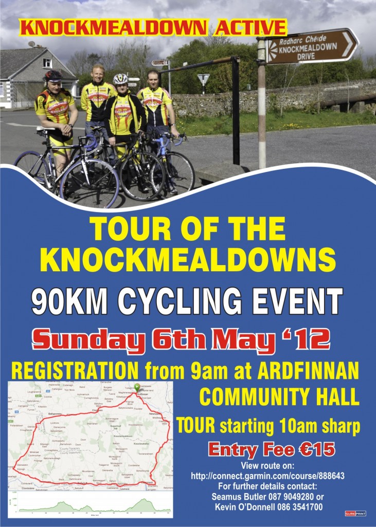 Knockmealdown Active - 90K Cycle May 6th Knockmealdown Active - 90K Cycle May 6th