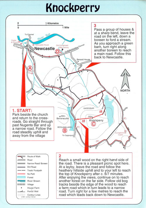 Knockperry-Walk-Map Knockperry-Walk-Map